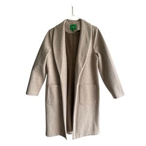 NWOT Tan Long Coat